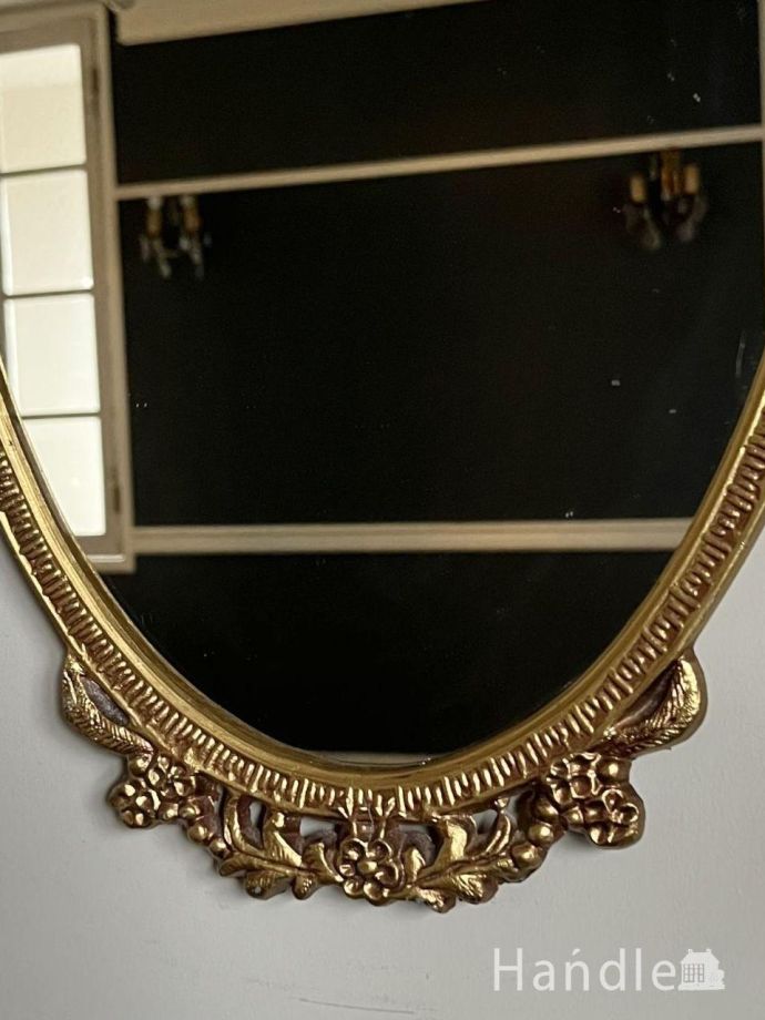 アンティークの鏡の装飾