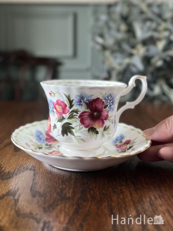 アンティークのカップ&ソーサー