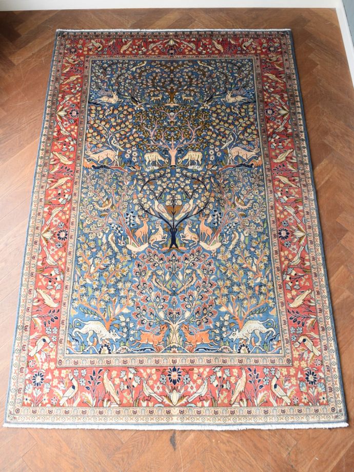 おしゃれなビンテージ絨毯