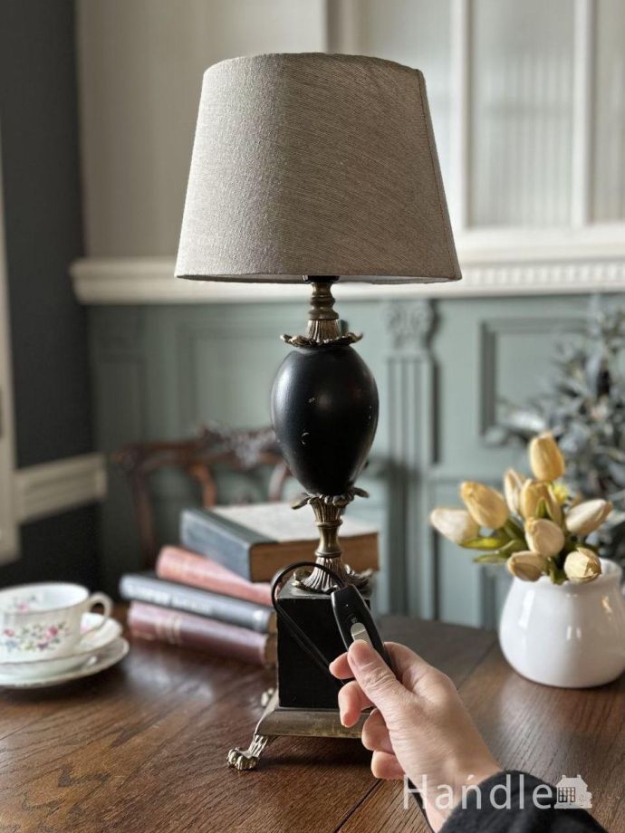 テーブルランプのスイッチ