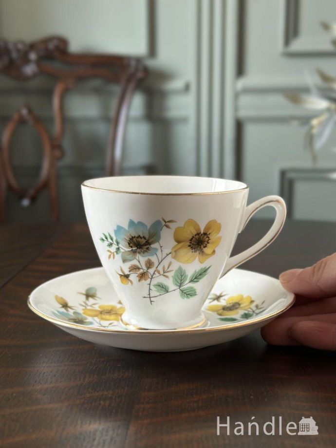 アンティークのカップ&ソーサー