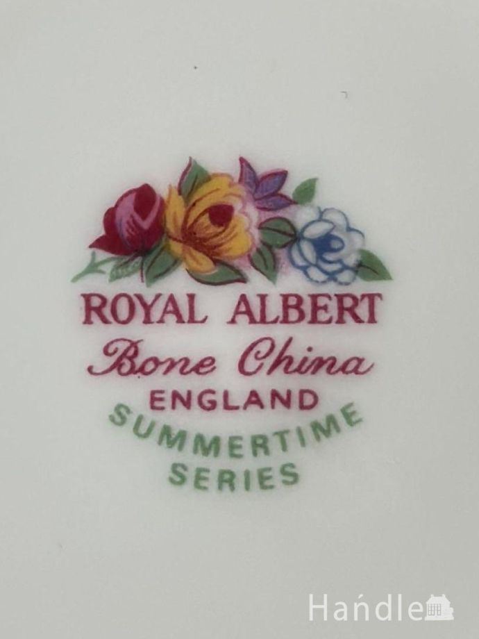 カップ&ソーサーのバックスタンプ