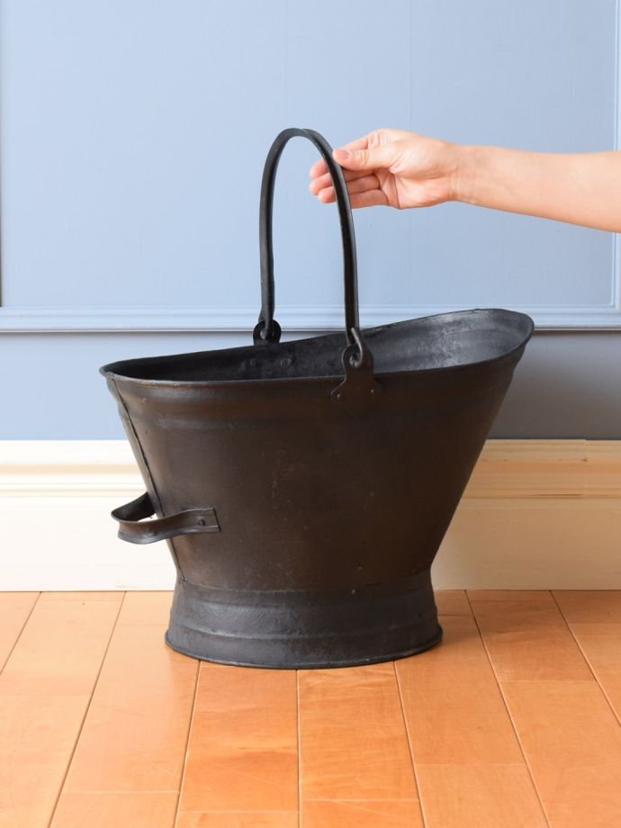 アンティークのコールバケツ