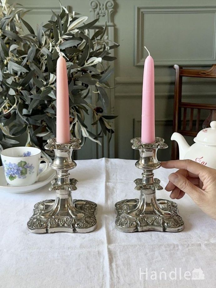 英国アンティークの銀製品