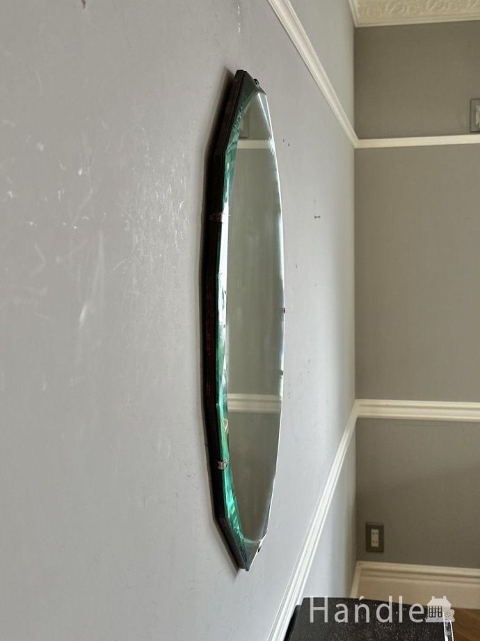 アンティークミラーの側面