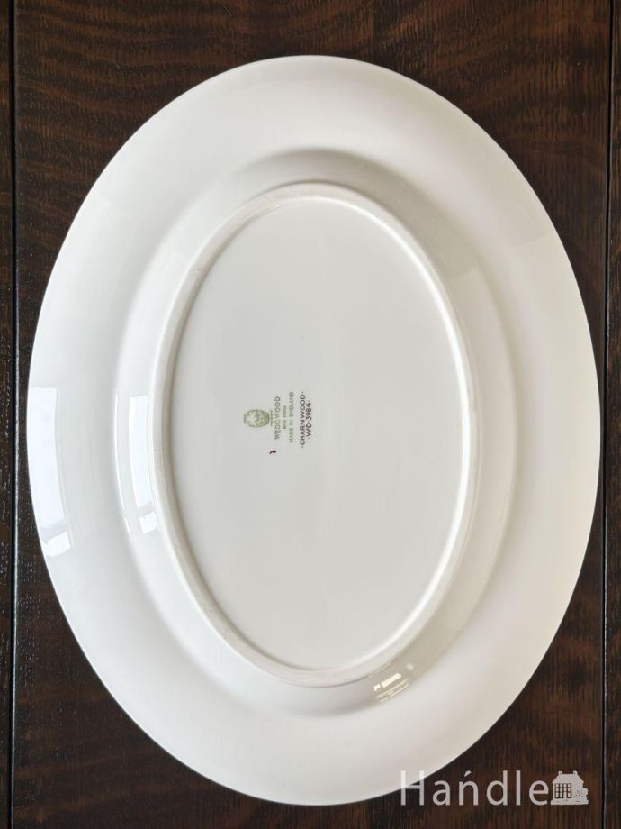 プレートの後ろ