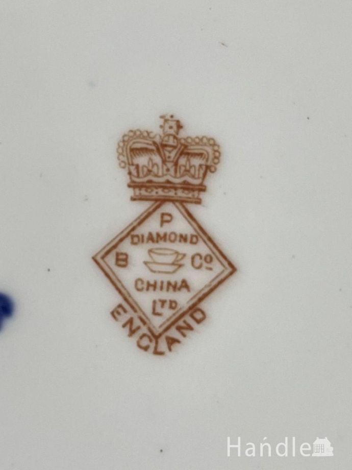 カップ&ソーサーのバックスタンプ