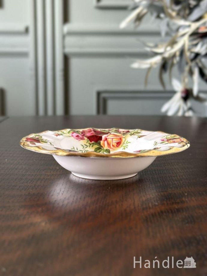 英国アンティークのおしゃれなトレイ