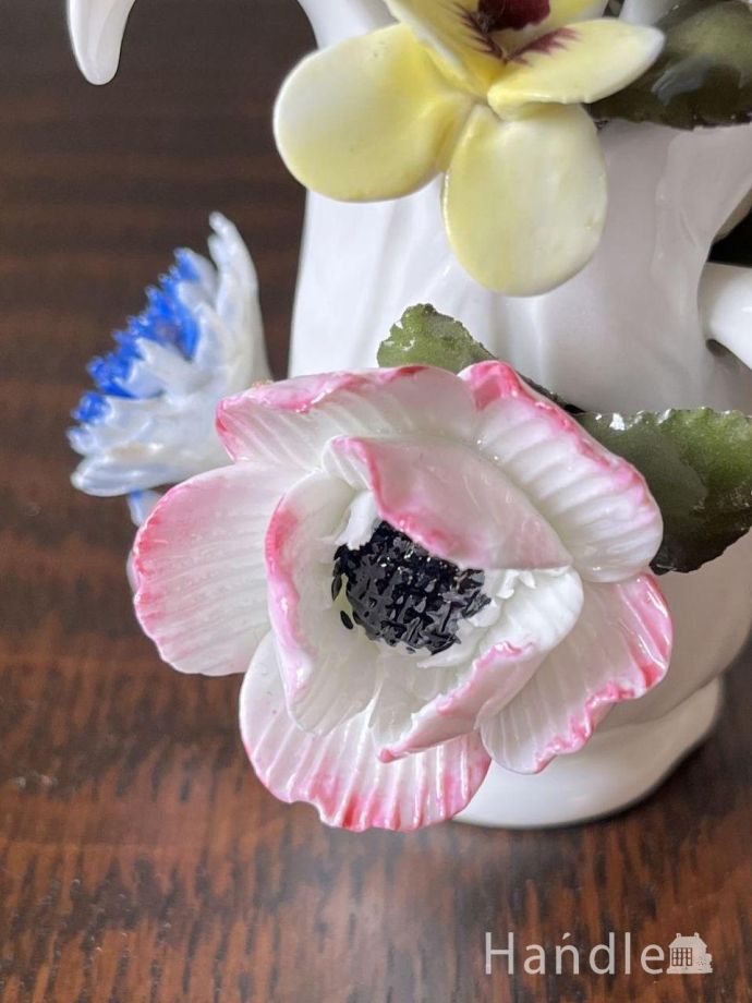 アンティークの陶花