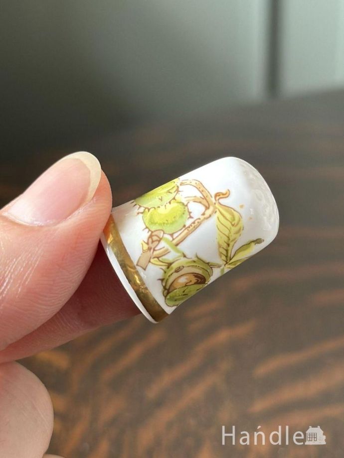 英国アンティークのおしゃれなシンブル