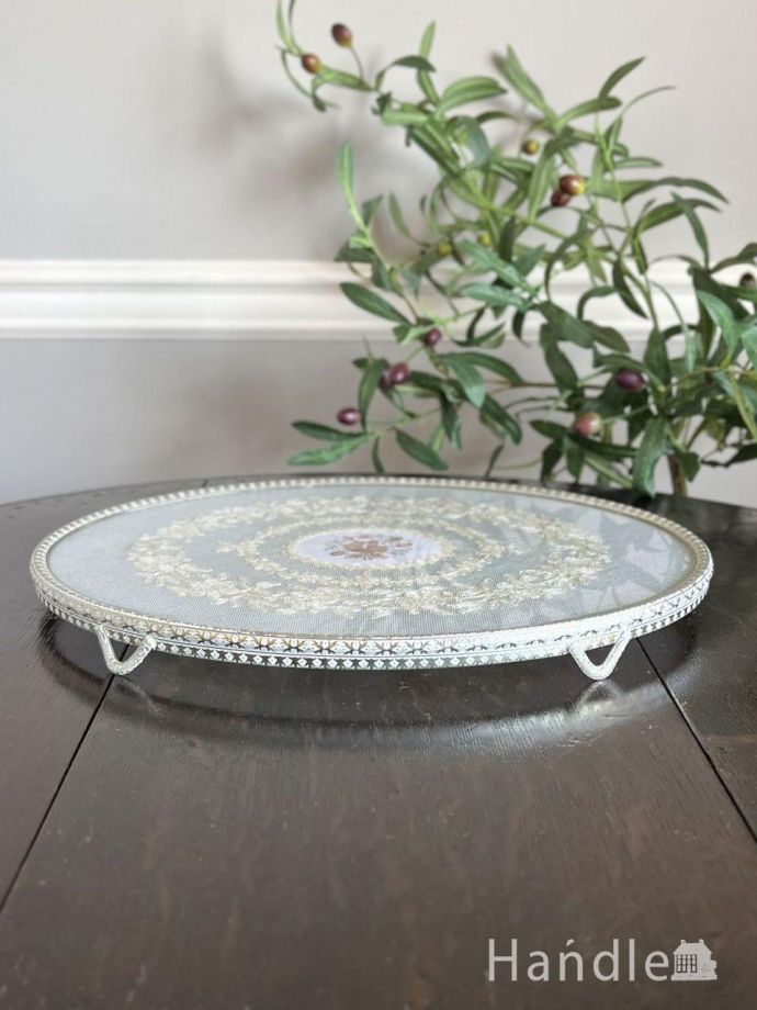 アンティークのドレッシングトレイ