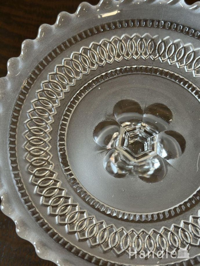 アンティークのガラス食器