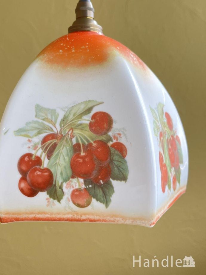 アンティークガラスのシェード