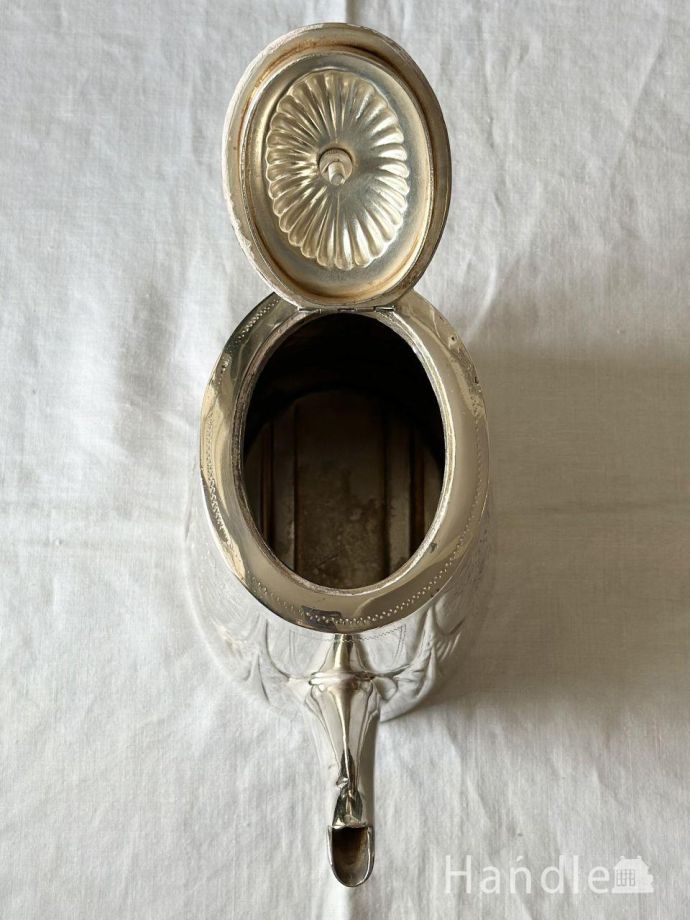 ジョージアンスタイルの美しいティーポット、英国アンティークの