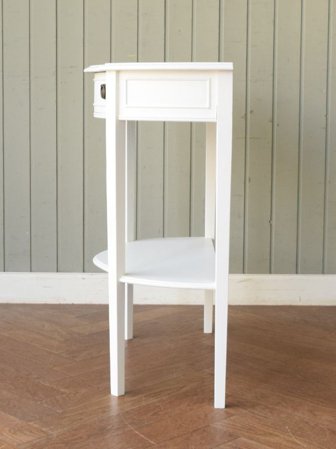 コンソールテーブルの側面