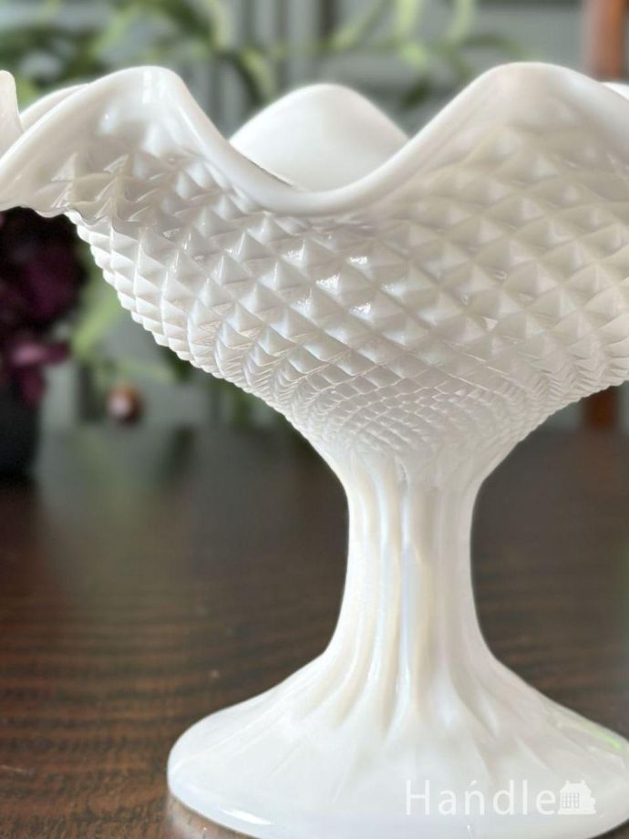 アンティークガラスの器