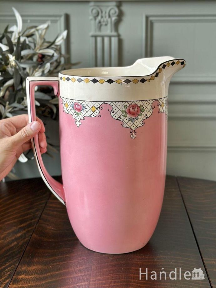 イギリスから届いたアールデコのDevon Ware、バラの花が描かれた美しい