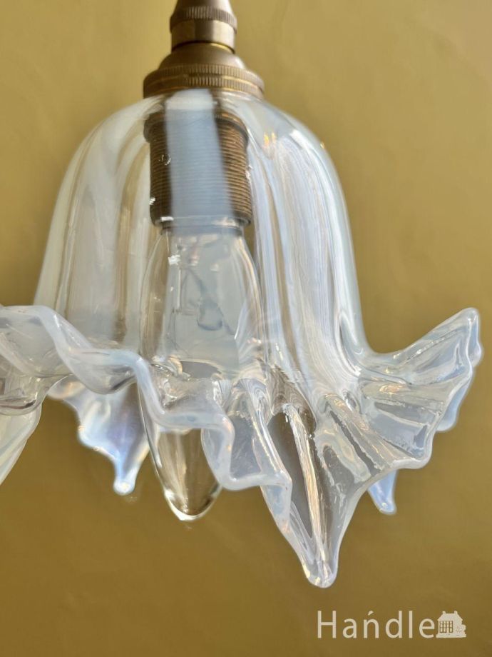 アンティークガラスのシェード