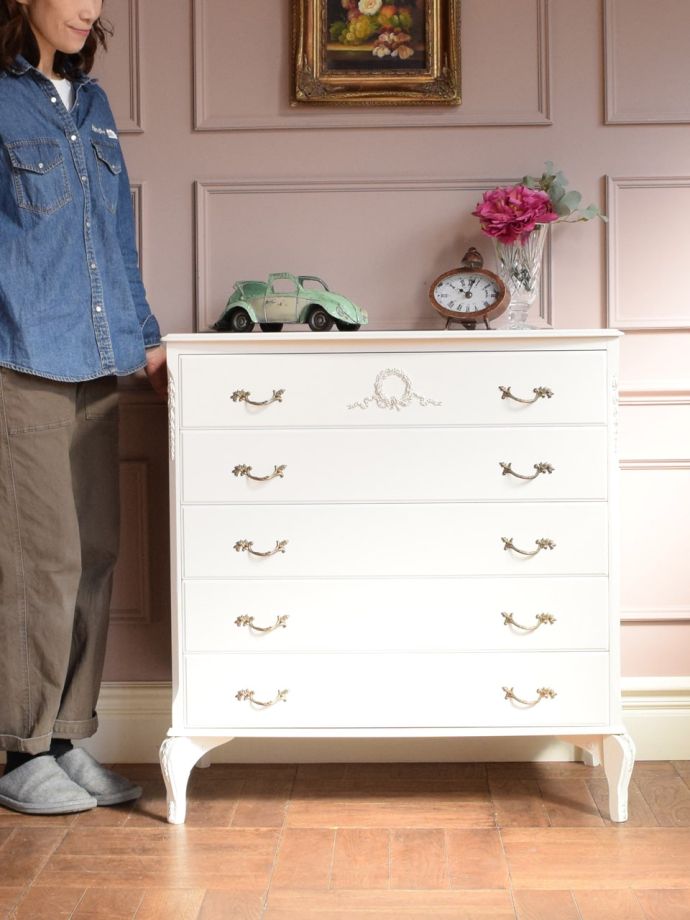 フランスのアンティークチェスト