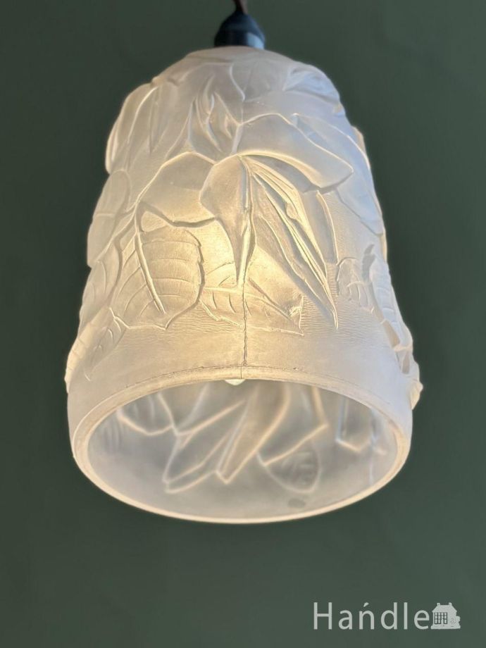 アンティーク照明の美しい灯り