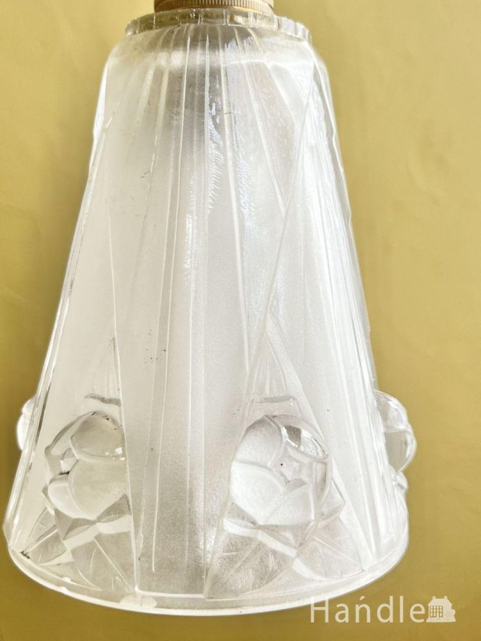 アンティークガラスのシェード