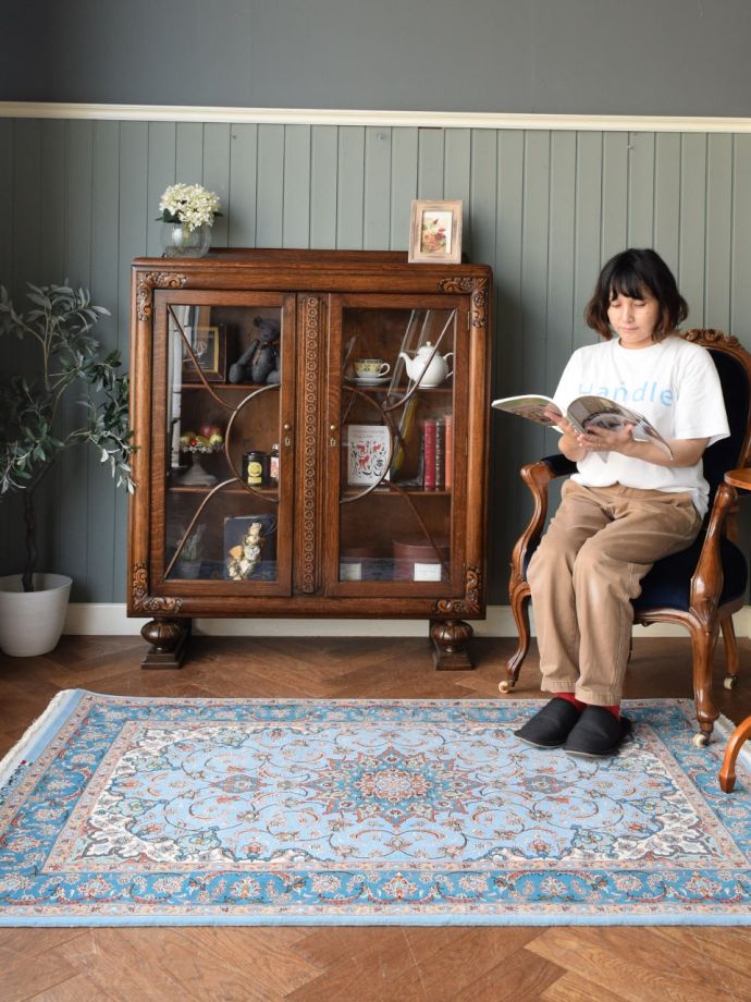 イスファハンの美しいペルシャ絨毯