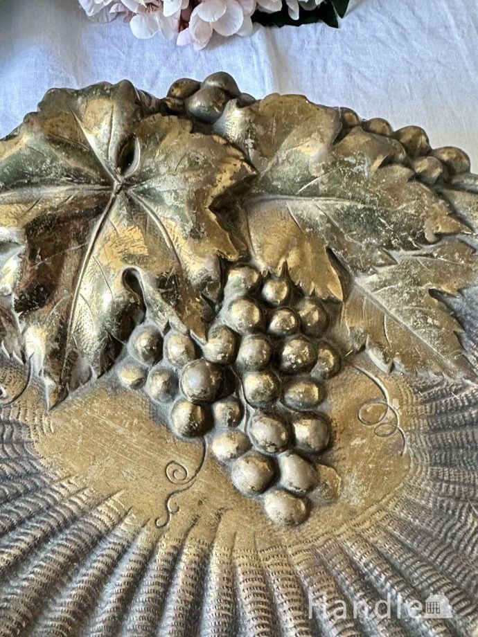 アンティーク真鍮製のプレート