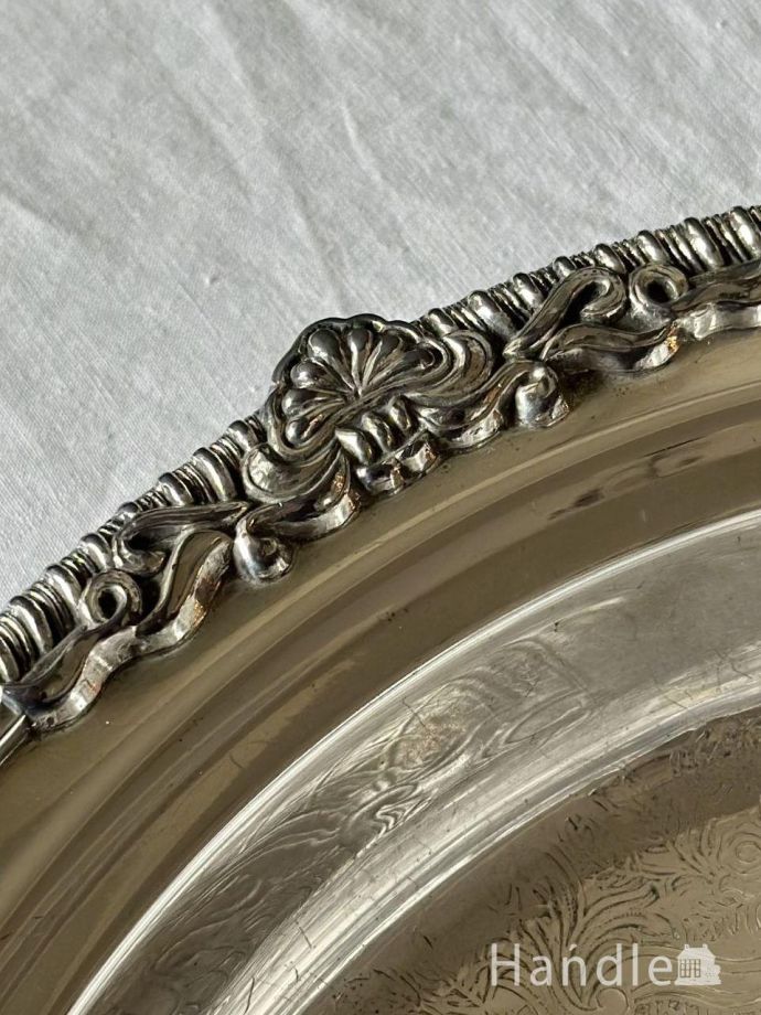 シルバートレイの装飾