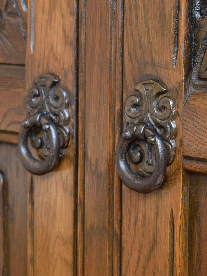 アンティークらしい取っ手