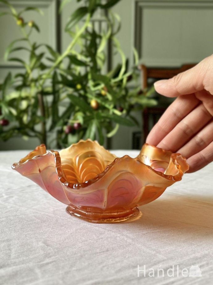 アンティークのガラス食器