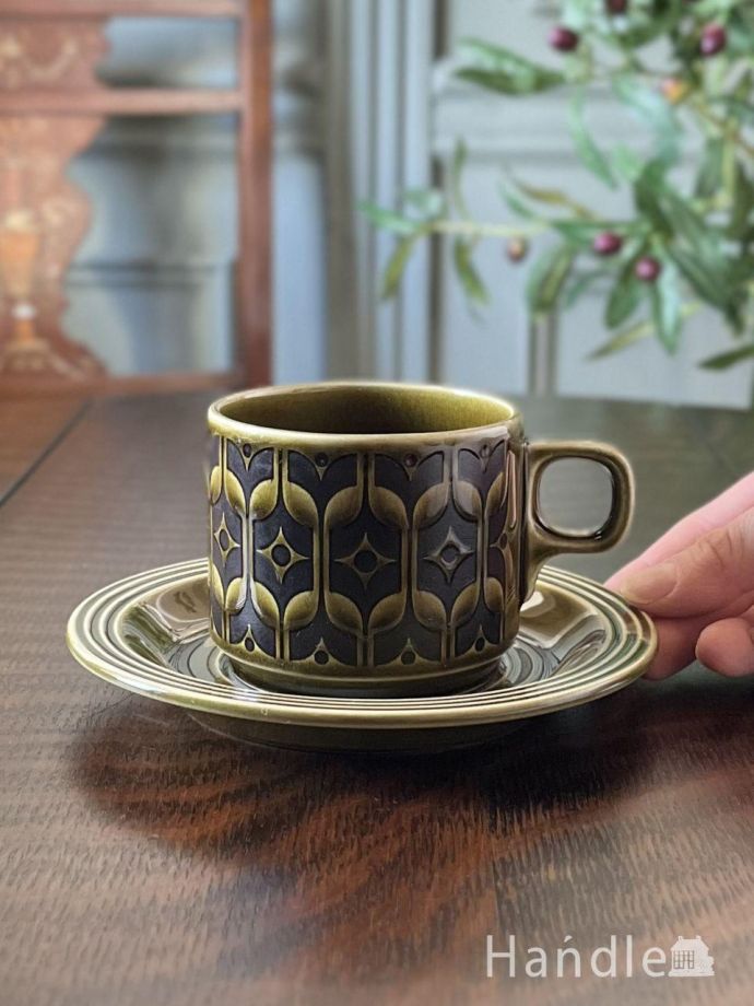 アンティークのカップ&ソーサー