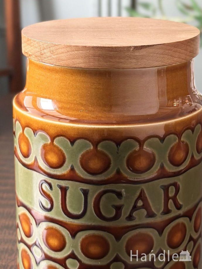 英国陶磁器のキャニスター