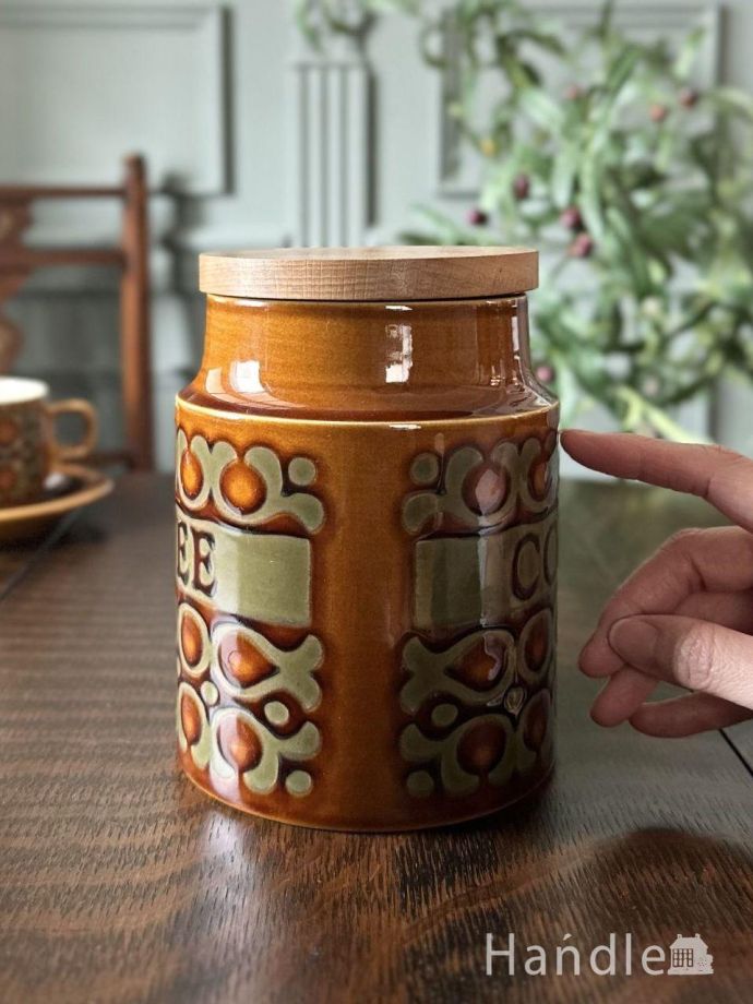 アンティークのキャニスター