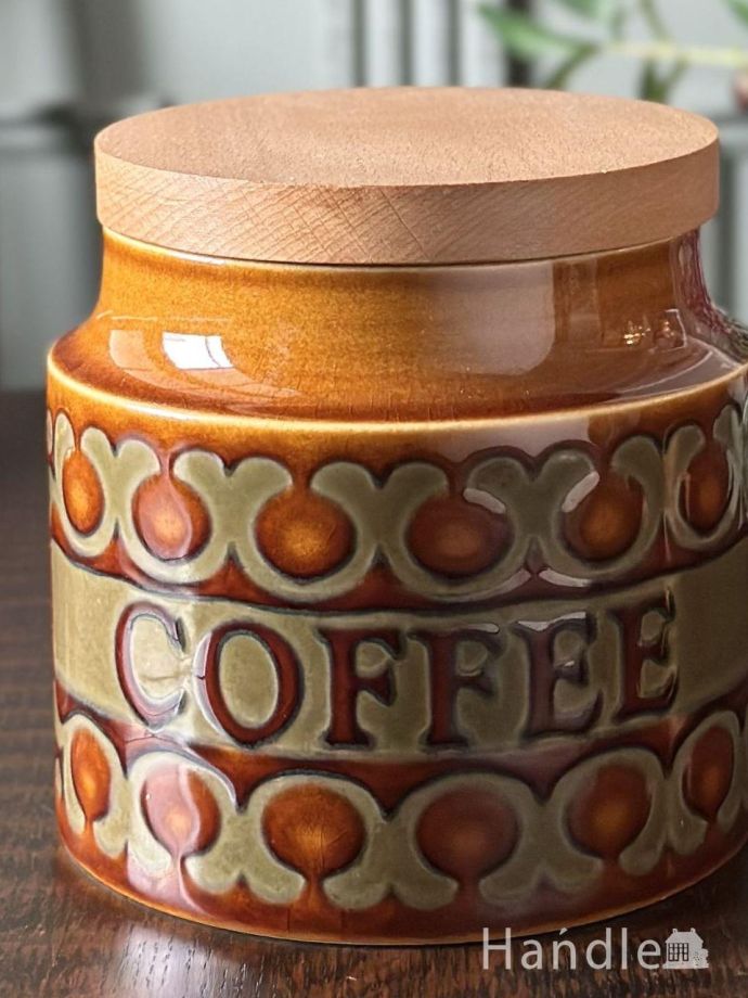 英国陶磁器のキャニスター