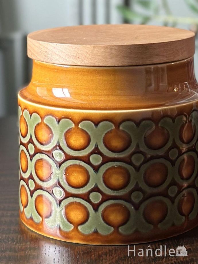 英国陶磁器のキャニスター