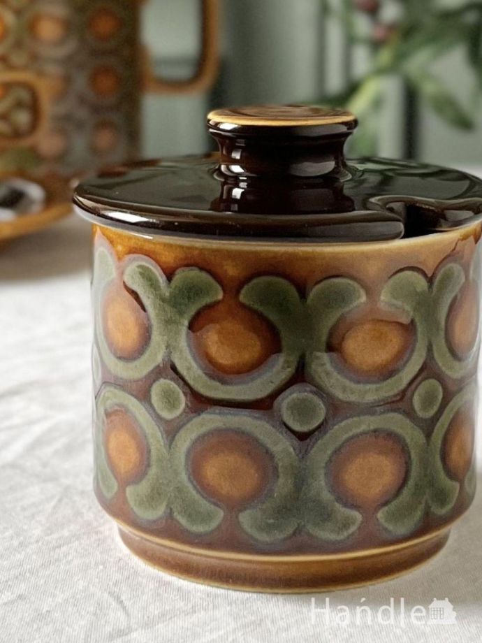 アンティークのシュガーポット