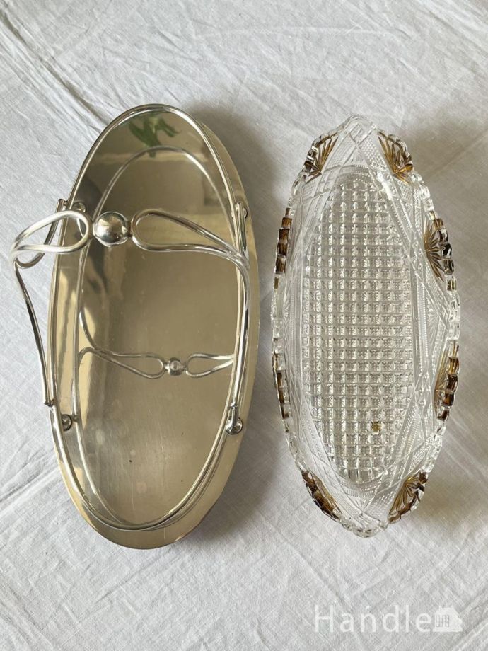 アンティークのガラス雑貨