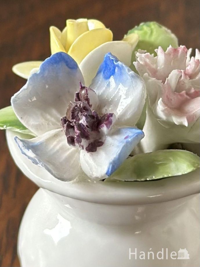 アンティークの陶花