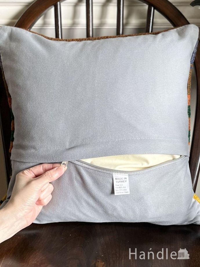 オールドキリムのクッションカバー