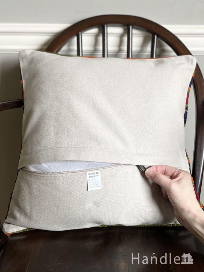 オールドキリムのクッションカバー