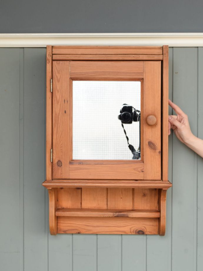 アンティークウォールキャビネット