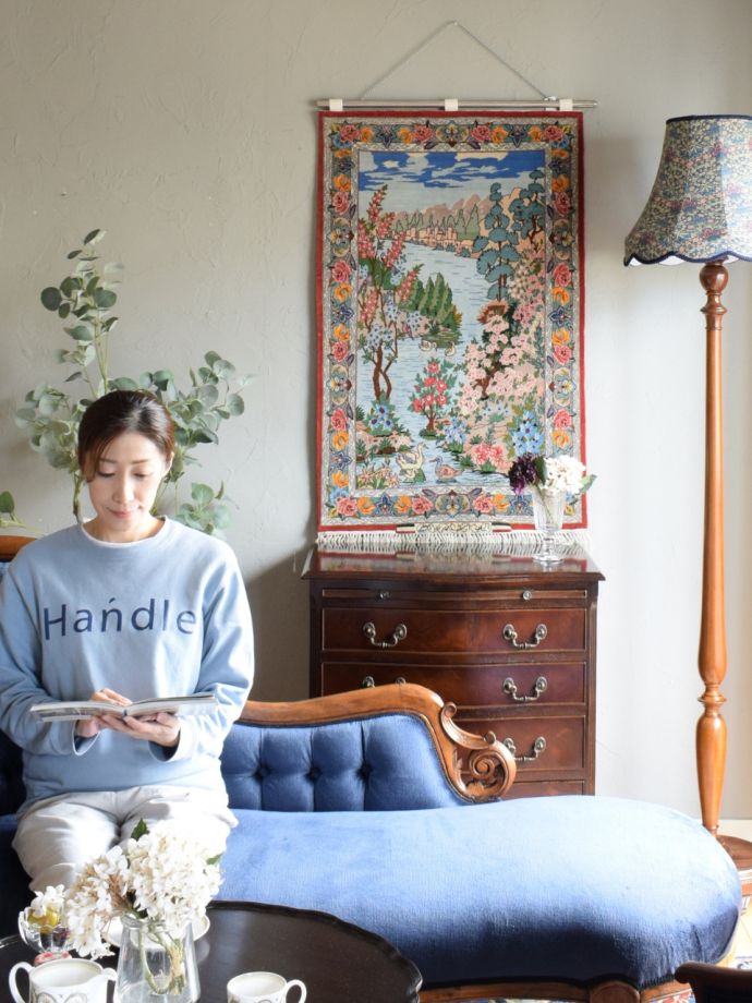 イスファハンの美しいペルシャ絨毯