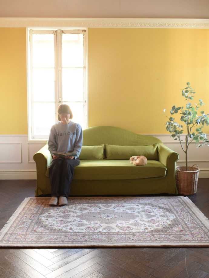 ビンテージのおしゃれな絨毯