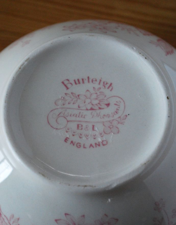 バーレイ社のバックスタンプ