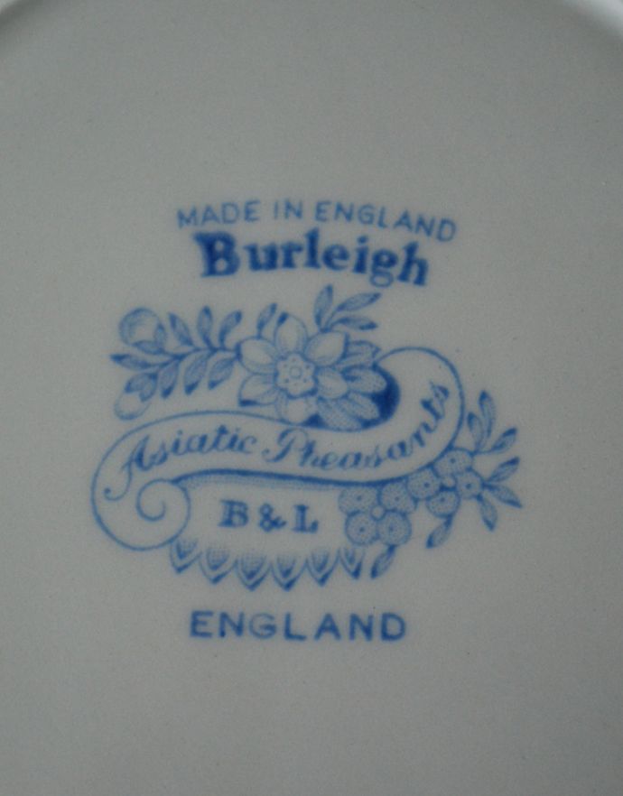 バーレイ社のバックスタンプ