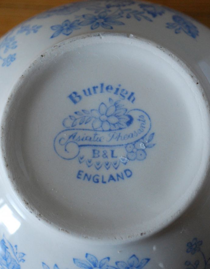 バーレイ社のバックスタンプ