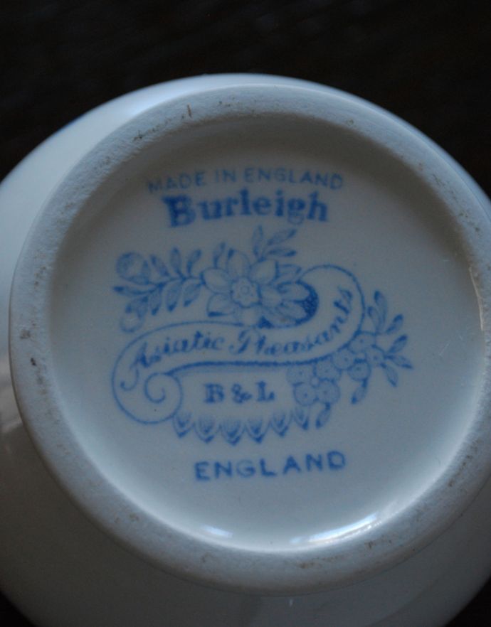 バーレイ社のバックスタンプ