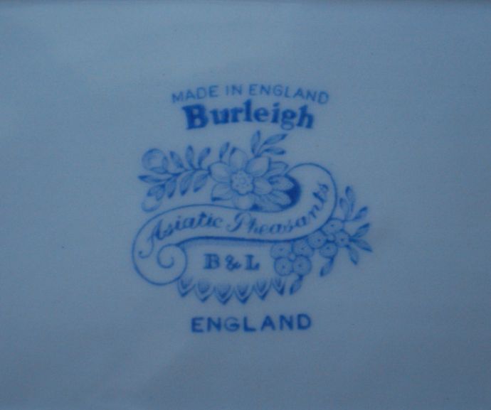 バーレイ社のバックスタンプ