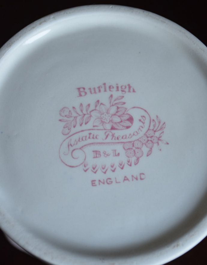 バーレイ社のバックスタンプ