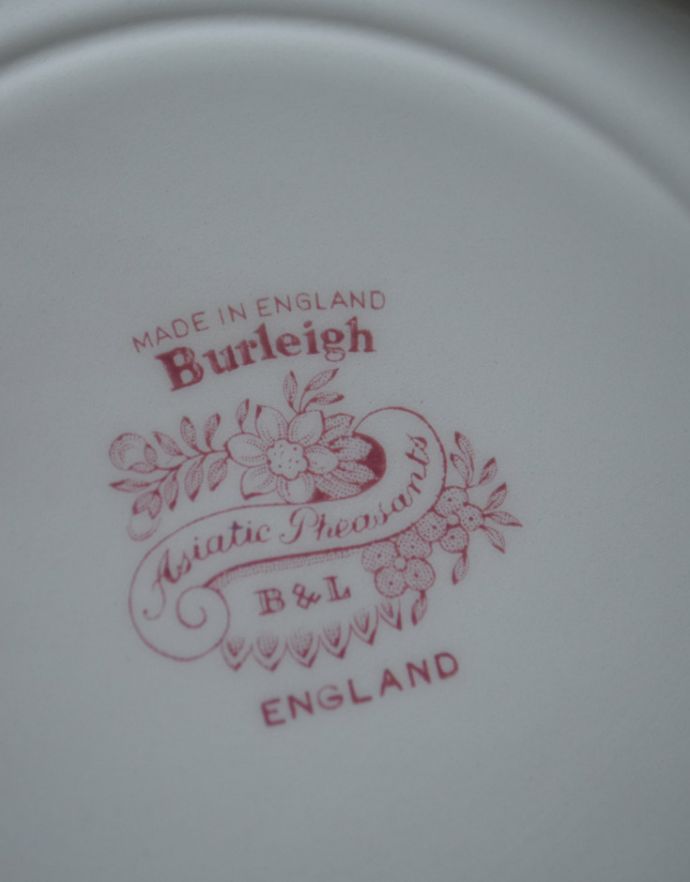 バーレイ社のバックスタンプ